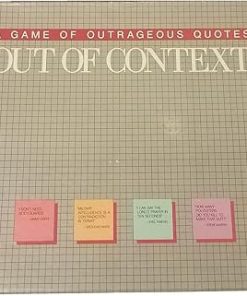 Out of Context Game featuring Outrageous Quotes for Fun