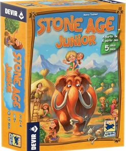 Devir Stone Age Junior Board Game for 2-4 Players Ages 5 and Up