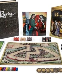 Facade Dark Cities Series Strategy Card Game for Teens and Adults