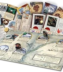 Eldritch Horror Mountains of Madness Expansion Cooperative Board Game 2