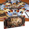 Husaria 21 Inch Wooden Three-Player Chess Set with Foldable Board 3