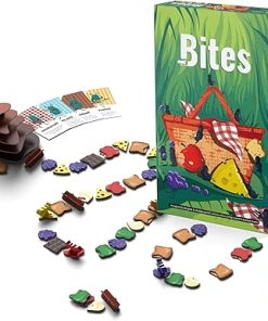 Bites Board Game for 2 to 5 Players with 20 Minute Play Time