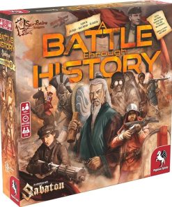 A Battle Through History Board Game for 2-5 Players Ages 14+