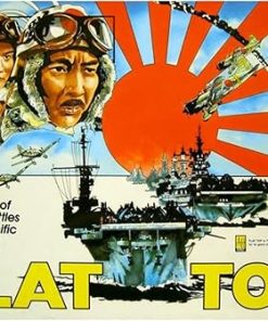 Avalon Hill Flat Top Classic Naval Board Game for Strategy Enthusiasts