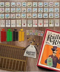 Robber Baron Expansion for Forbidden Games Railroad Rivals Premium Edition 2