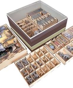 Imperial Assault Board Game Organizer – The Broken Token Wooden Storage Box