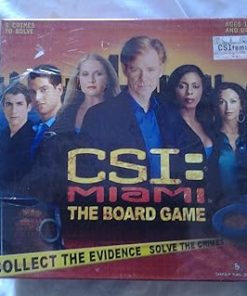 CSI Crime Scene Investigation Miami Board Game Fun Family Activity