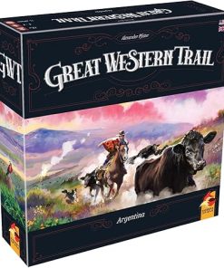 Great Western Trail 2nd Edition Argentina Board Game for 1-4 Players