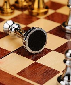 Extra Queens Weighted Metal Chess Pieces 2.6 Inch King Set 2