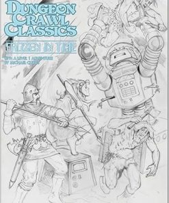 Dungeon Crawl Classics 79 Frozen in Time Sketch Cover Limited Edition 2