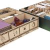 Game Organizer for Villainous – The Broken Token Wooden Box with Trays