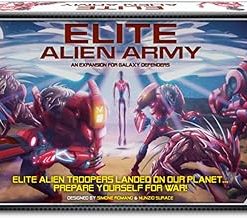 Galaxy Defenders Elite Alien Army Strategy Board Game