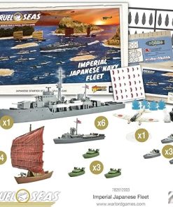 Imperial Japanese Navy Fleet 1:300 WWII Naval Model Kit for Wargaming