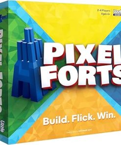 Pixel Forts Board Game by Uzzle Games for Kids Teens and Families