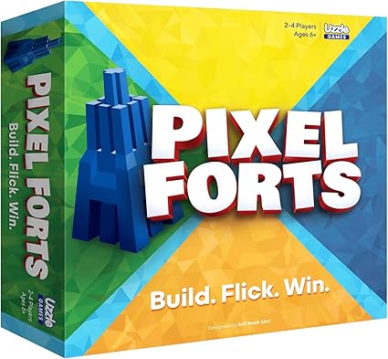 Pixel Forts Board Game by Uzzle Games for Kids Teens and Families Pixel Forts Board Game by Uzzle Games for Kids Teens and Families