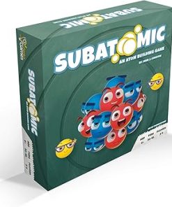 Subatomic Game: Strategy Board Game for Atom Building and Science Fun