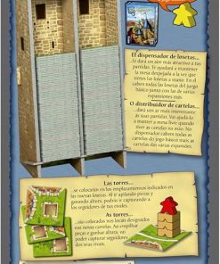 Carcassonne Tower Table Game by DEVIR for Fun Family Game Nights 2