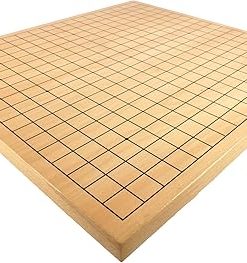 Wooden Go Board for Classic Strategy Game Play and Enjoyment