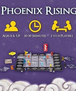 Tsuro Phoenix Rising Family Board Game for Two to Eight Players 2
