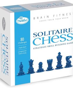 ThinkFun Brain Fitness Solitaire Chess Fun Chess Game for Solo Play 2