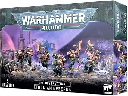 Warhammer 40000 Leagues of Votann Cthonian Berserks from Games Workshop 2 Warhammer 40000 Leagues of Votann Cthonian Berserks from Games Workshop - Image 2