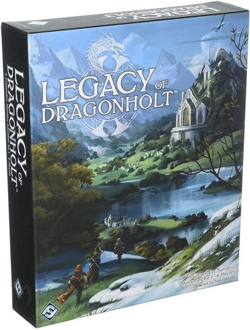 Legacy of Dragonholt Narrative Adventure Game for 1-6 Players Ages 14+