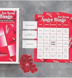 Anger Bingo for Teens: Fun Game to Learn Anger Management Skills