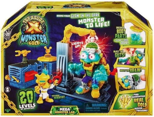 Treasure X Monster Gold Mega Lab Adventure With Glow in The Dark Fun - Image 2