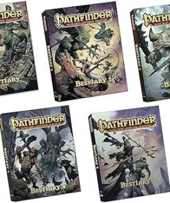 Pathfinder Pocket Edition Bestiary Bundles 1 to 5 Available Now
