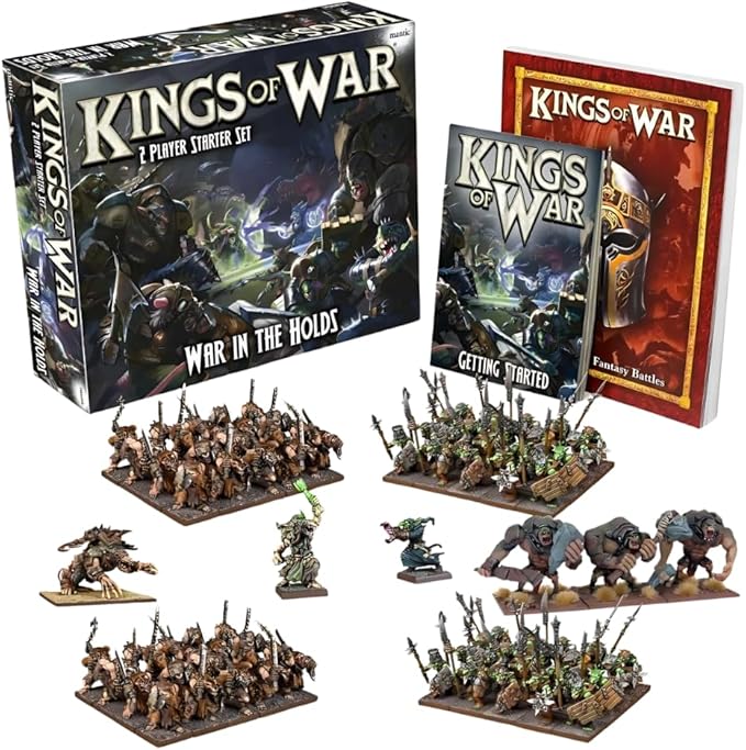 Kings of War 3rd Edition War in The Holds Two Player Starter Set 2 Kings of War 3rd Edition War in The Holds Two Player Starter Set - Image 2
