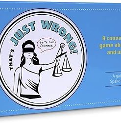 That’s Just Wrong! – A Critical Thinking & Debate Game for Teens & Classrooms | Fun Ethical Dilemmas & Real-Life Legal Scenarios for Engaging Conversations