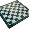 StonKraft 15 x 15 Collectible Green Natural Stone Marble Chess Board