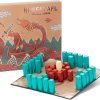 Authentic Hnefatafl Viking Chess Set – Classic Two-Player Strategy Game