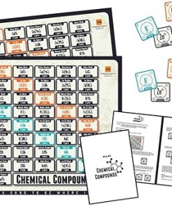 Chemical Compounds Chemistry Educational Board Game for Learning 2