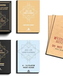 1920s Murder Mystery Dinner Party Game for Up to 20 Players 2