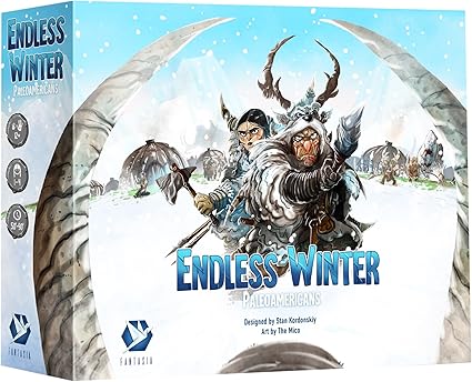 Endless Winter Paleoamericans Board Game for Ages 12+ | 1-4 Players Endless Winter Paleoamericans Board Game for Ages 12+ | 1-4 Players