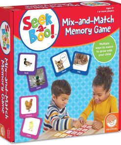 MindWare Seek-A-Boo Memory Game for Toddlers and Preschoolers Ages 3+