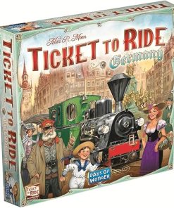 Ticket to Ride Germany Board Game for Family Fun 2-5 Players Ages 8+