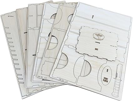 Dead of Winter Board Game Organizer – Wooden Storage Box with Trays 2 Dead of Winter Board Game Organizer - Wooden Storage Box with Trays - Image 2