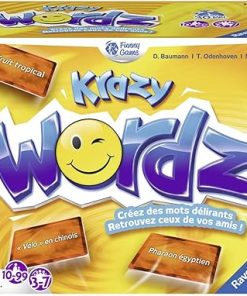 Ravensburger Krazy Wordz Family Game for Fun Multiplayer Challenges
