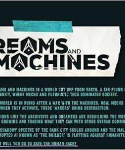 Dreams and Machines: GM’s Toolkit – Includes Gamemaster Screen & Booklet, Roleplaying, Evera Prime World Information, RPG Accessories, Modiphius 2