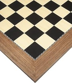 Handcrafted 24 Inch Wooden Chess Board Game for Adults and Kids