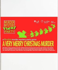 Murder Mystery Christmas Party Game for 4 to 8 Players