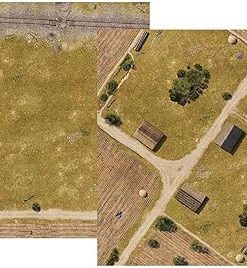 World Of Tanks Summer Game Mat Prokhorovka 36×36 Double-Sided Neoprene