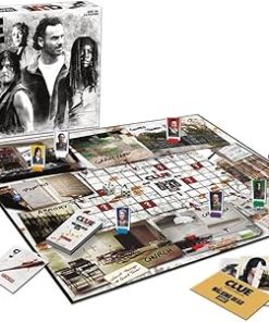 USAopoly Clue Game The Walking Dead Multicolor AMC CL116-469 2