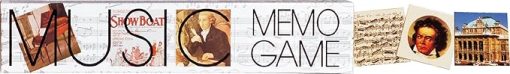 1993 Piatnik Original Music Memo Game Vintage Collectible Number 7077