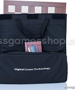 DGT Chess Carrying Bag Black for Board Pieces Clock and Accessories