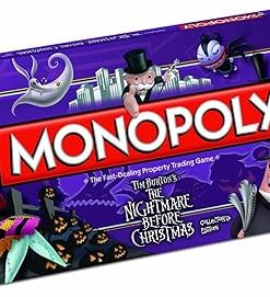 The Nightmare Before Christmas Monopoly Board Game for Fun Family Nights 2