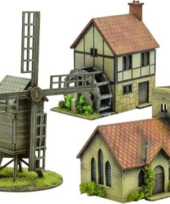 Pike and Shotte Epic Battles Miniatures Village Scenery Pack for Wargames