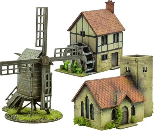 Pike and Shotte Epic Battles Miniatures Village Scenery Pack for Wargames
